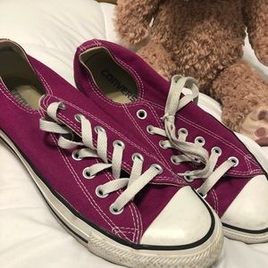 Converse Shoes - converse low tops fuschia sneakers Converse Shoes - converse low tops fuschia sneakers